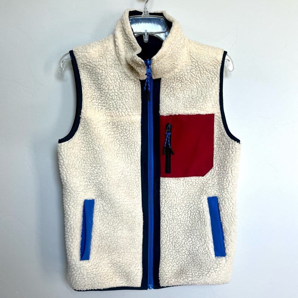Stoic Reversible Mixed Media Sherpa Vest
